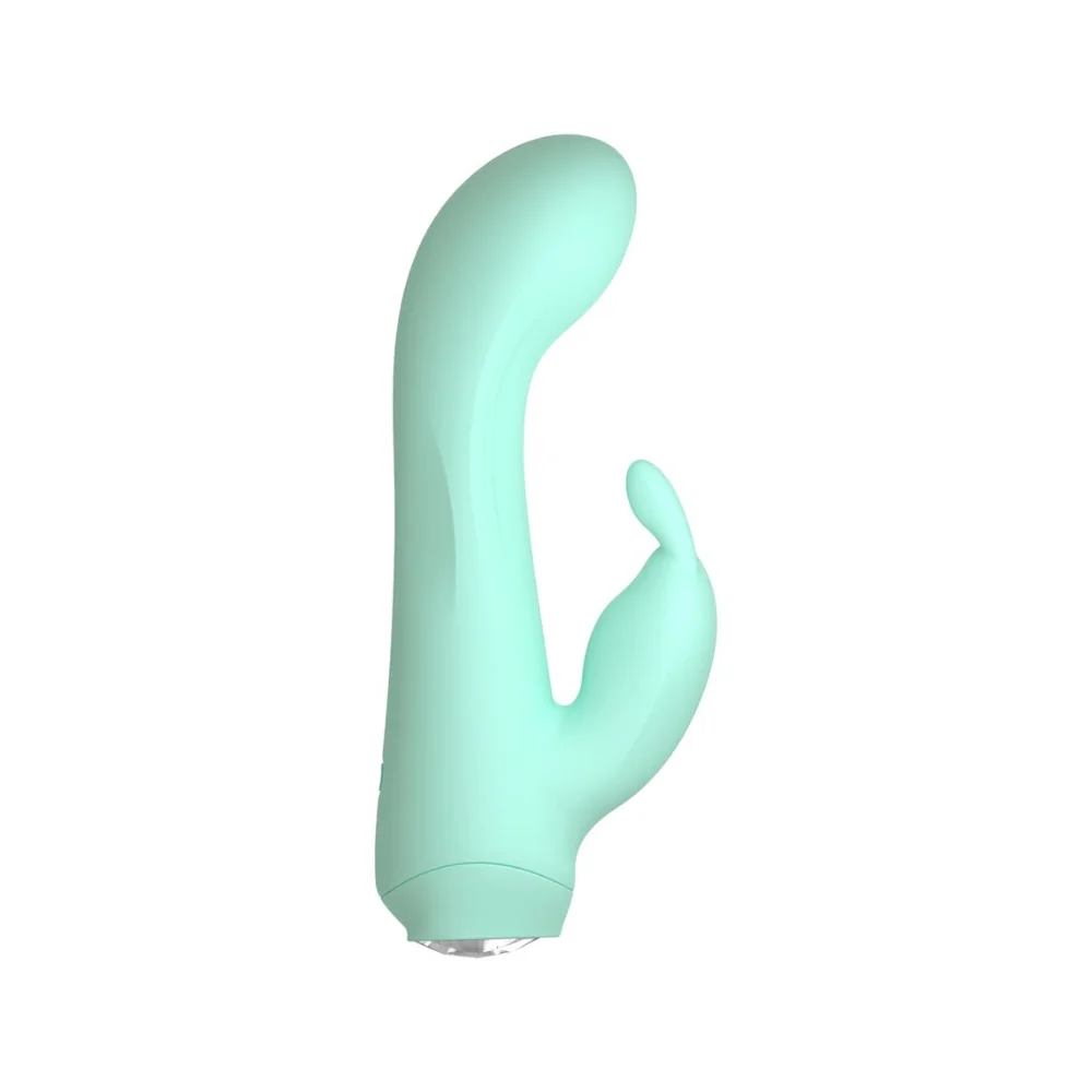 Mini vibrator multifunctional verde, 1 bucata, Cuties 