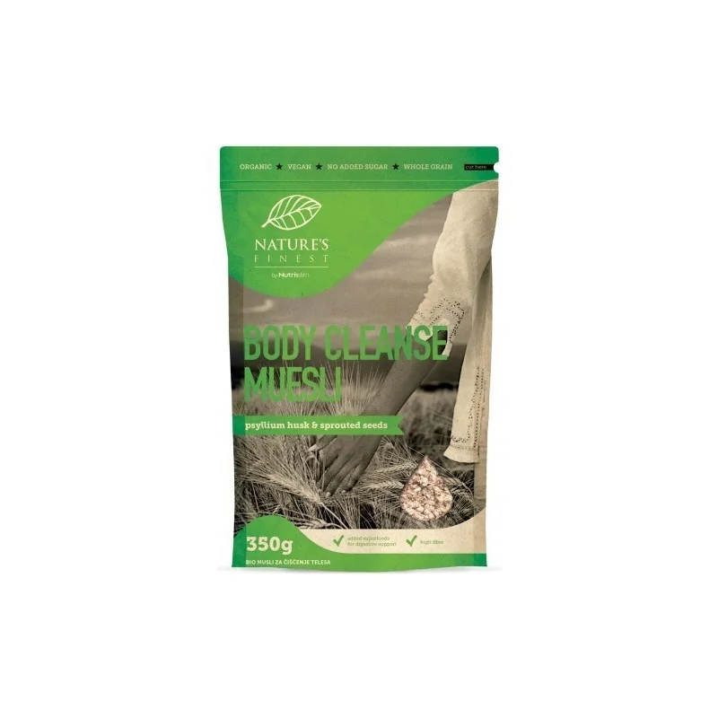 Muesli Body Cleanse Eco, 350g, Nutrisslim