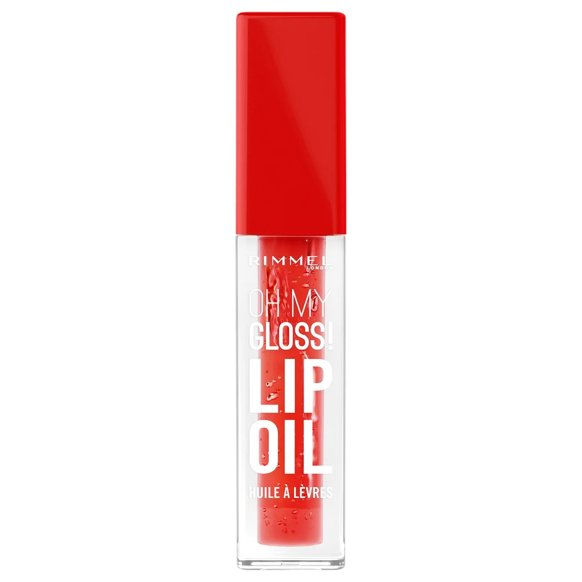 Ulei de buze Oh My Gloss 004 Vivid Red, 4.5ml, Rimmel London 