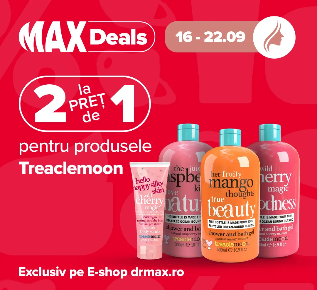 Max Deals Septembrie 2024 Treaclemoon