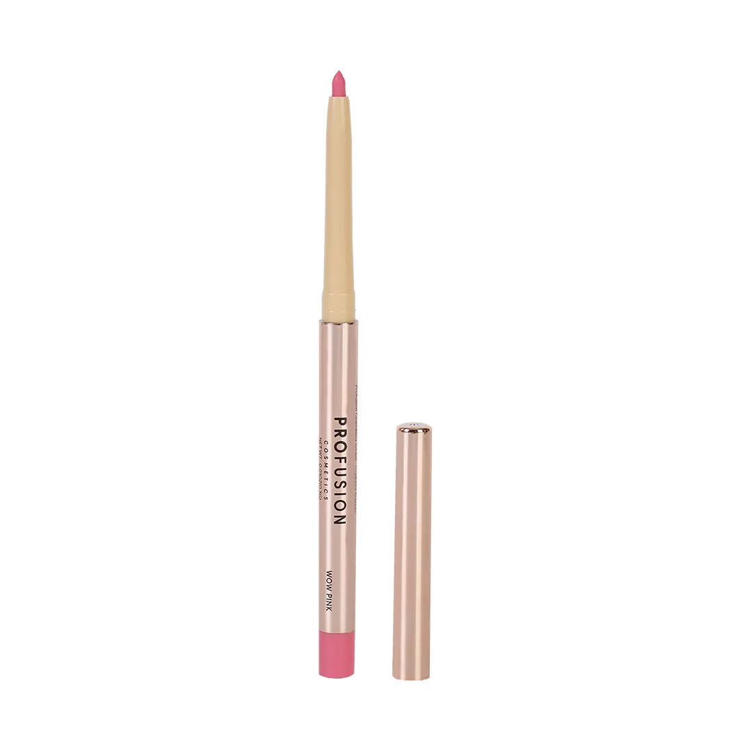 Set Luciu de buze ultra neted si lucios 3.5ml + Creion pentru buze cu finish satinat 0.3g Lip Envy Wow Pink, Profusion Cosmetics 