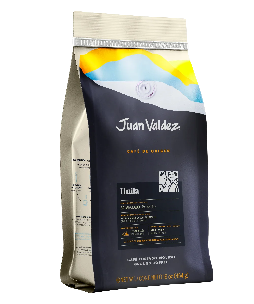 Cafea macinata Origine Huila, 454g, Juan Valdez