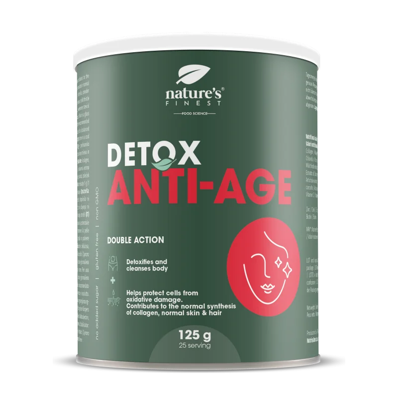 Bautura Detox Anti-age (antiimbatranire), 125g, Nutrisslim