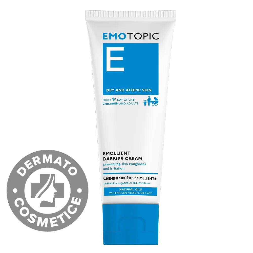 Crema emolienta pentru fata si corp pentru ten atopic foarte uscat Dry and Atopic E, 75ml, Pharmaceris