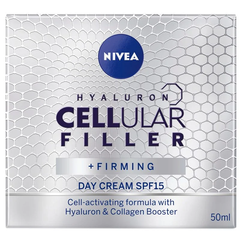 Crema de zi anti-imbatranire Hyaluron CellularFiller SPF 15, 50ml, Nivea