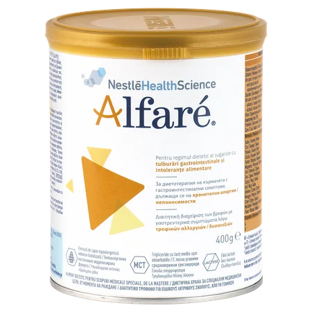 Lapte praf Alfare +0 luni, 400g, Nestle