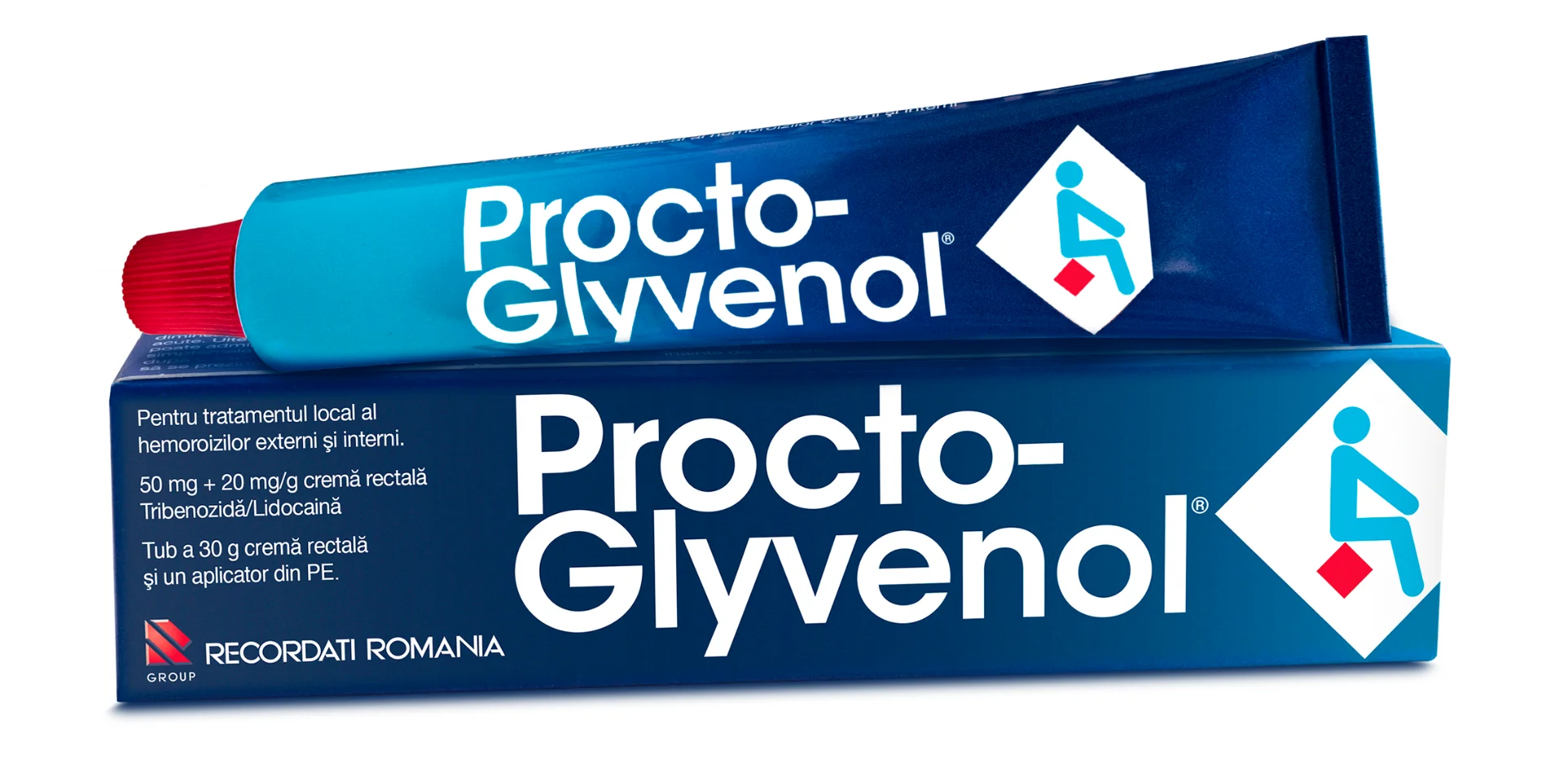 Procto-Glyvenol crema, 30g, Recordati