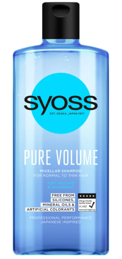 Sampon Pure Volume, 440ml, Syoss