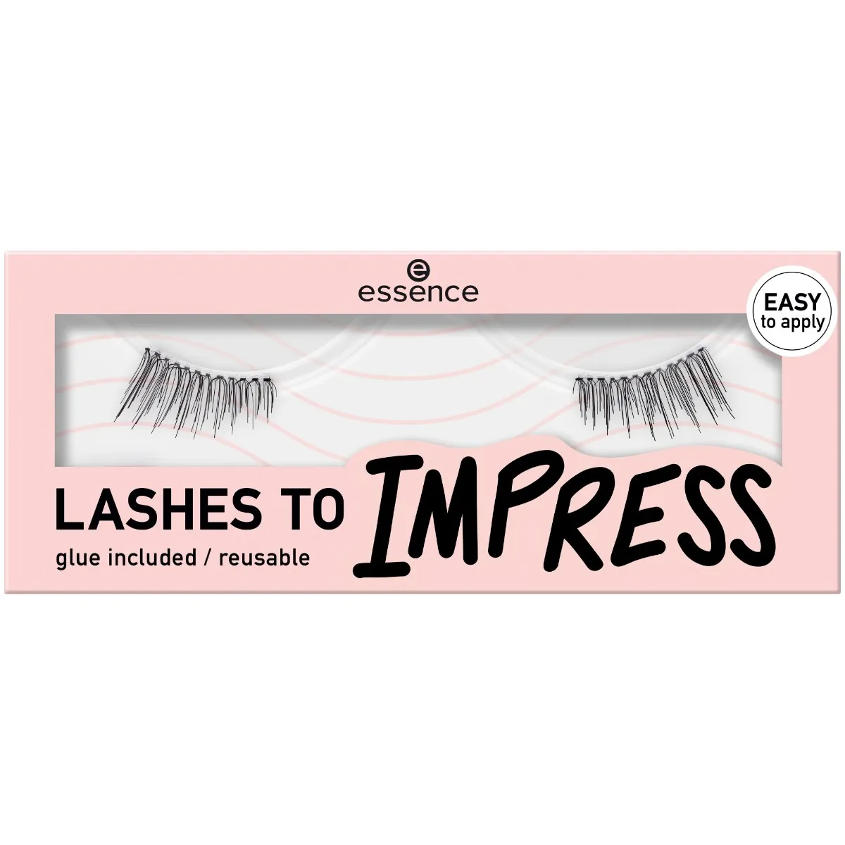 Gene false Lashes To Impress 03 - Half Lashes, 1 pereche, Essence 