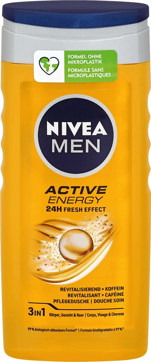 Gel de dus Active Energy, 250ml, Nivea