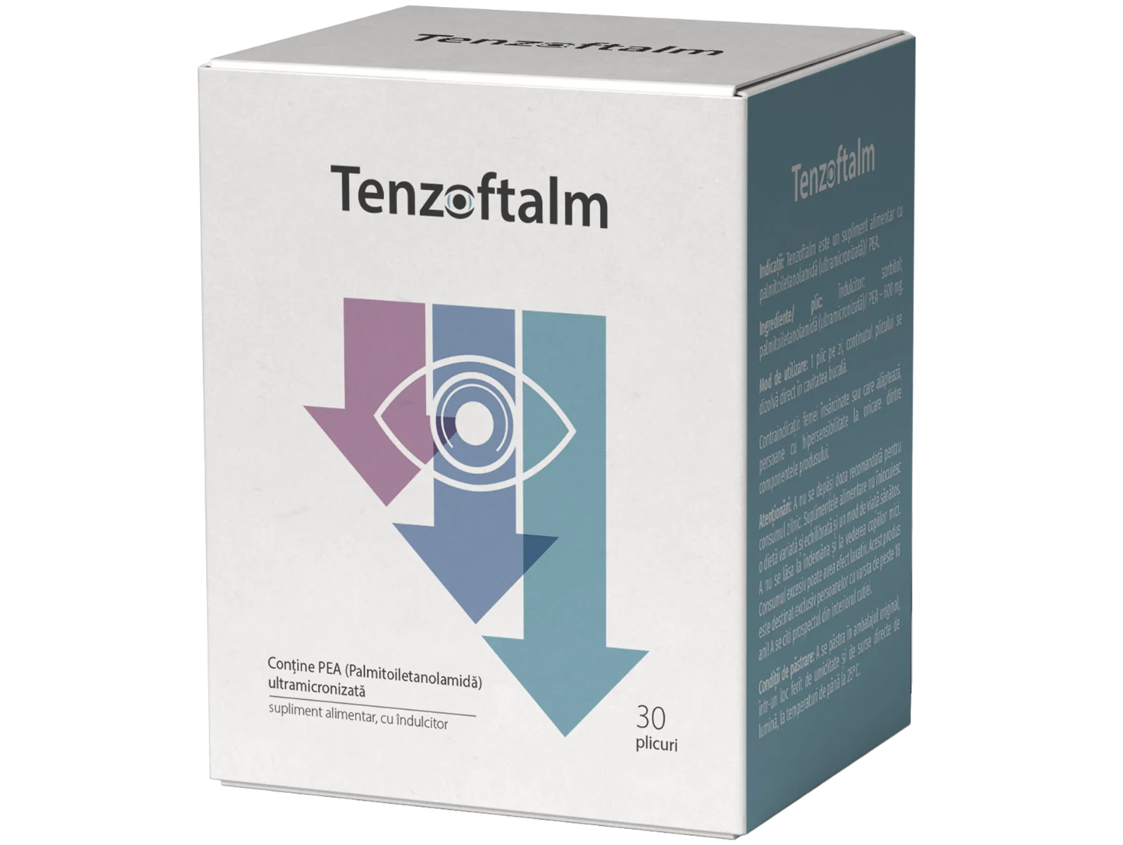 Tenzoftalm, 30 plicuri, NaturPharma