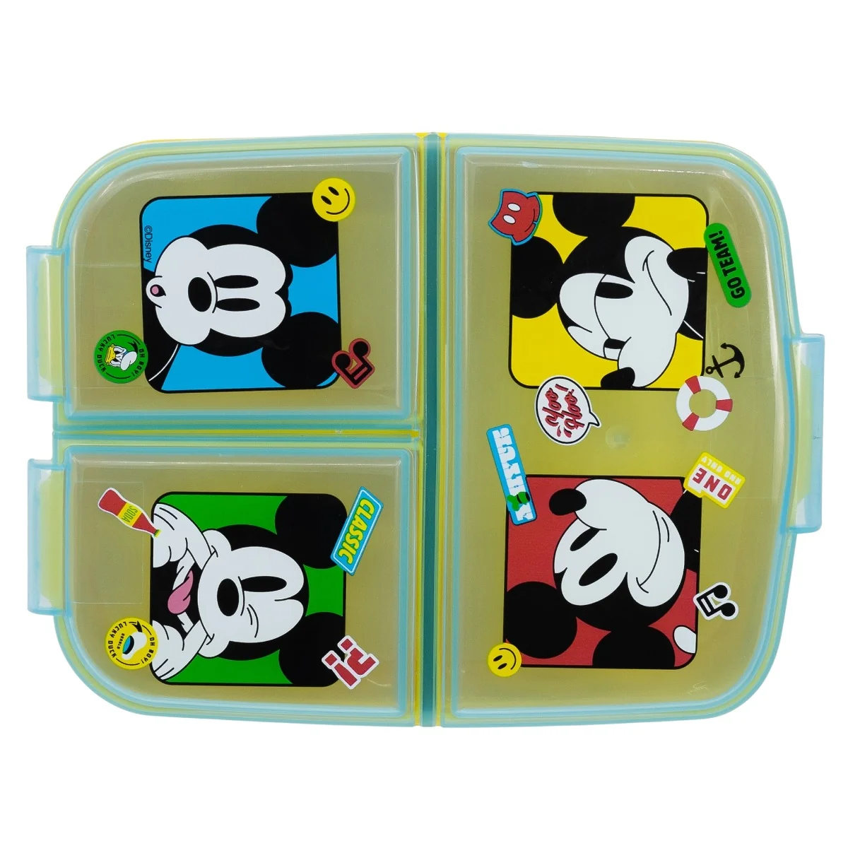 Cutie compartimentata sandwich Mickey, 1 bucata, Kidscenter 