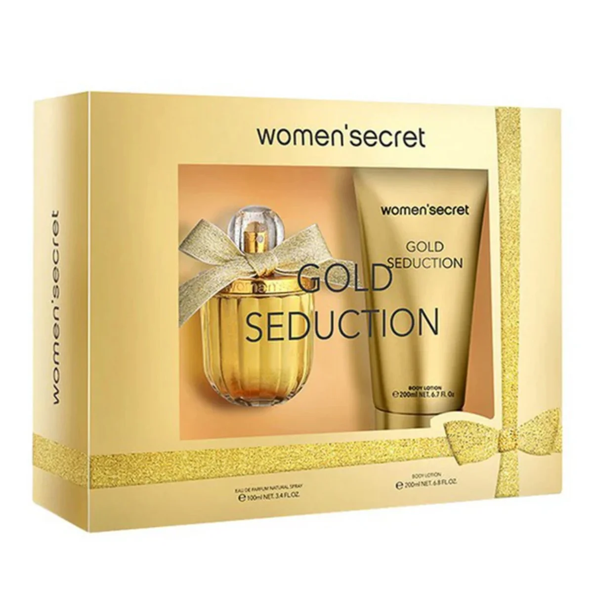 Set Gold Seduction Apa de parfum 100ml + Lotiune de corp 200ml, Women' Secret 