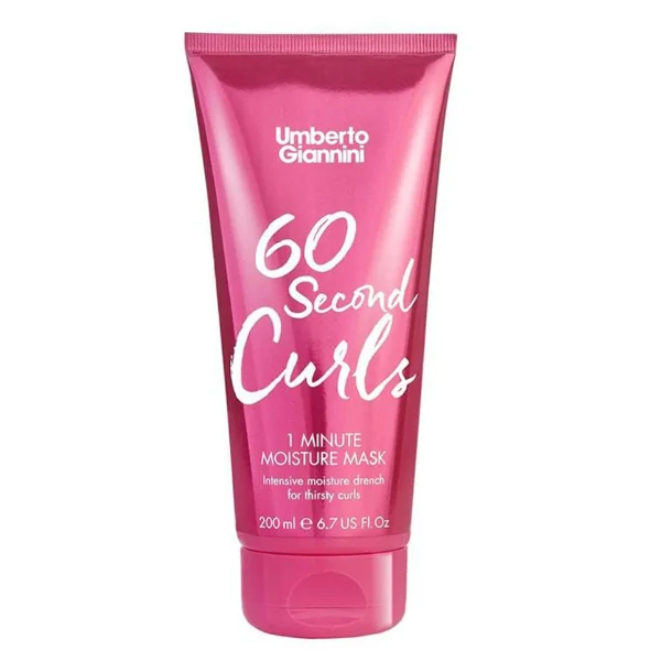 Masca intensiv hidratanta pentru par cret 60 second curl, 200ml, Umberto Giannini