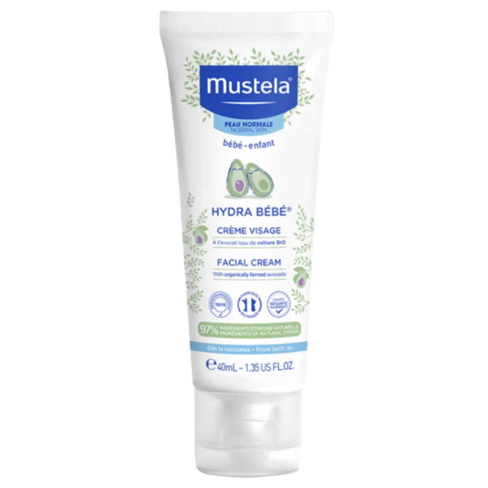 Crema hidratanta de fata Hydra Bebe, 40ml, Mustela 