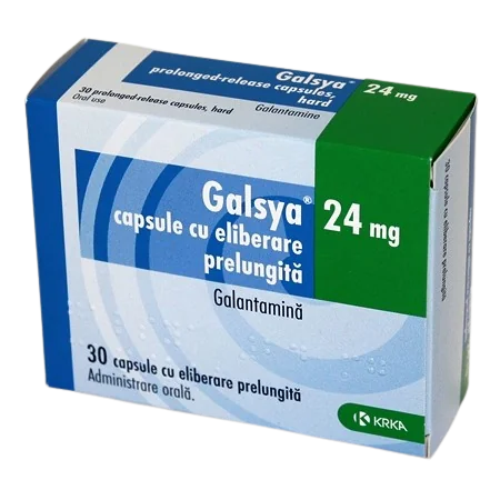 Galsya 24mg, 30 capsule cu eliberare prelungita, KRKA