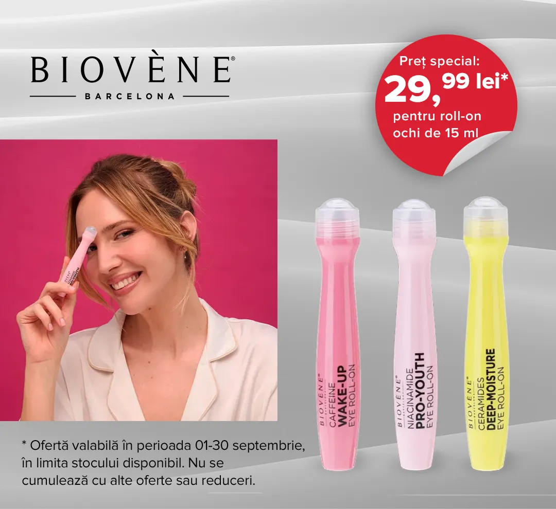 Ofertele lunii septembrie 2024 Biovene Roll-on