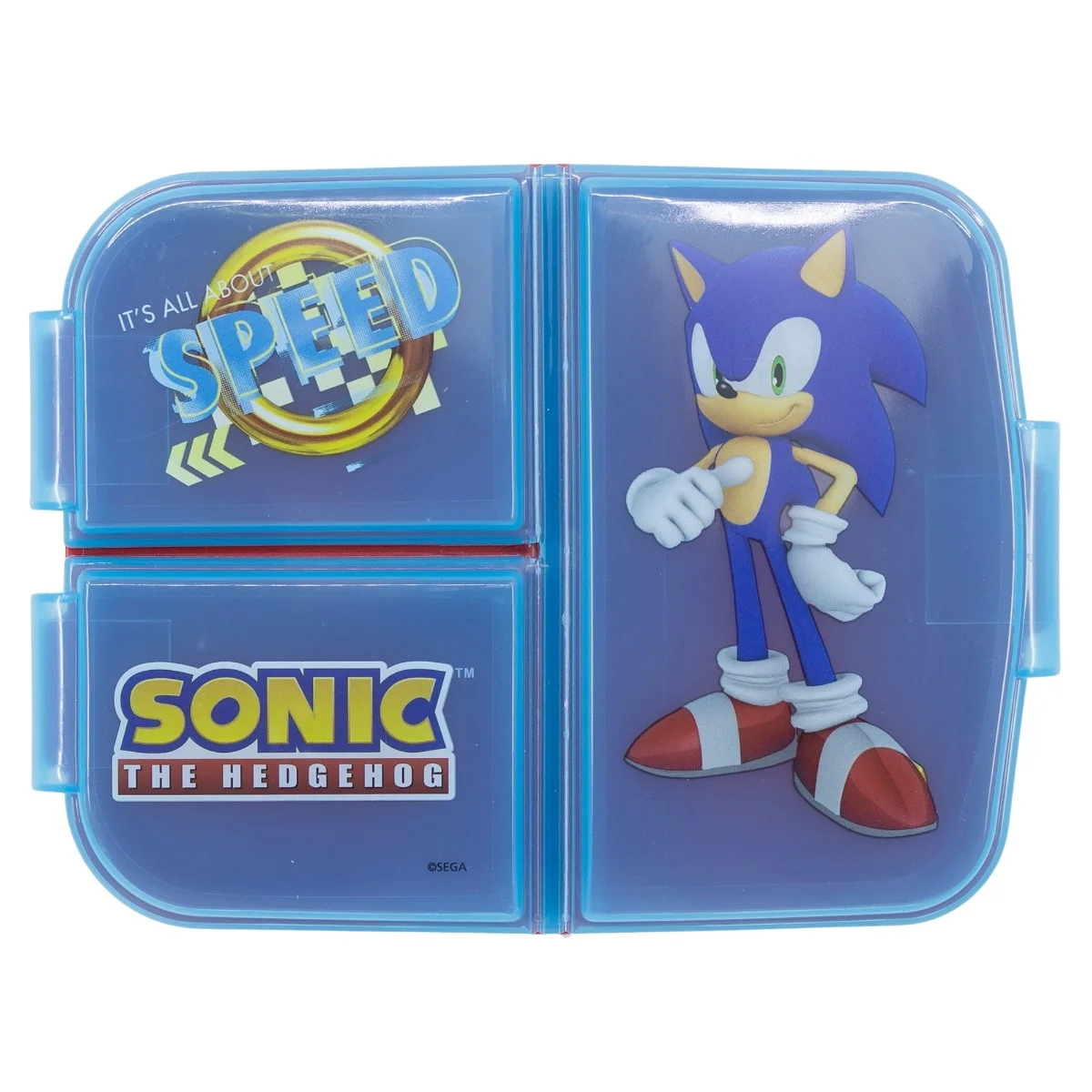 Cutie compartimentata sandwich Sonic, 1 bucata, Kidscenter 