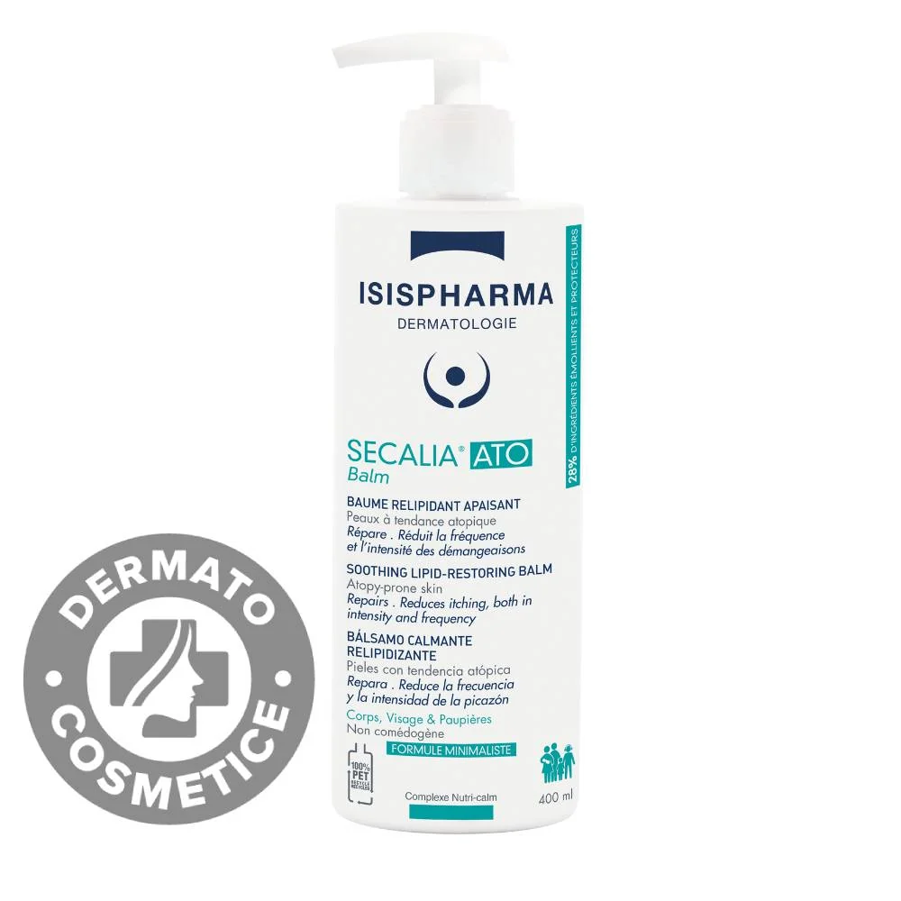 Balsam calmant pentru piele atopica Secalia, 400ml, Isispharma