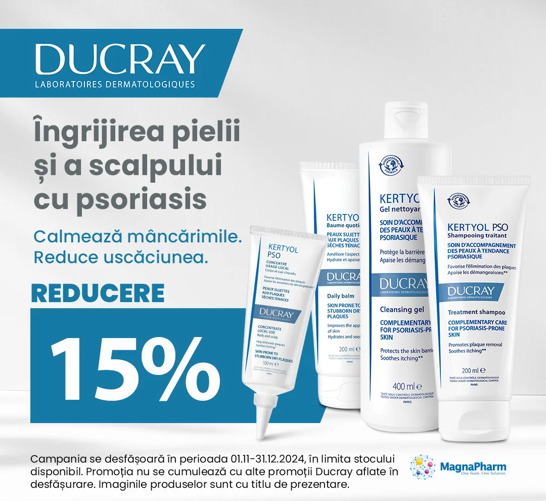 Ofertele lunii noiembrie + decembrie 2024 Ducray Kertyol