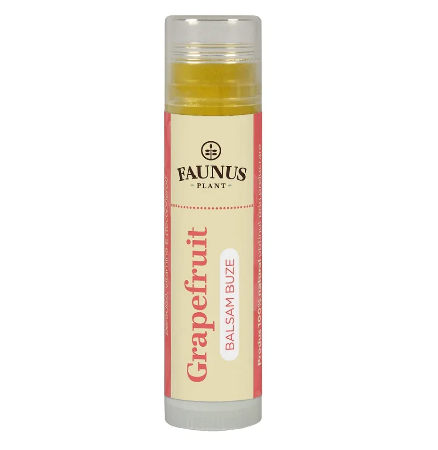 Balsam buze cu Grapefruit si vitamina E, 5ml, Faunus Plant