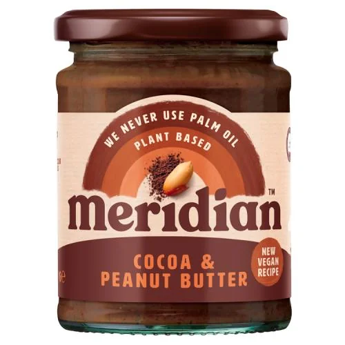 Crema de arahide si cacao, 280g, Meridian