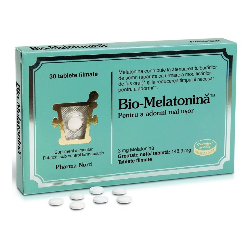 Bio-Melatonina, 30 tablete, Pharma Nord