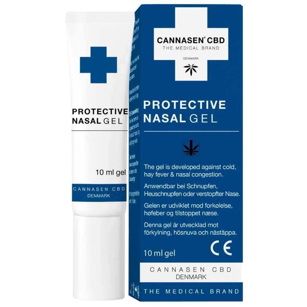 Gel nazal protector cu CBD, 10ml, Cannasen