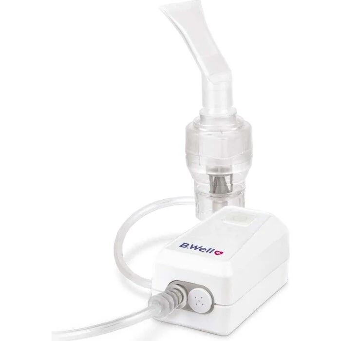 Nebulizator cu compresor inteligent pentru copii si adulti Basic MED-120, 1 bucata, B.Well