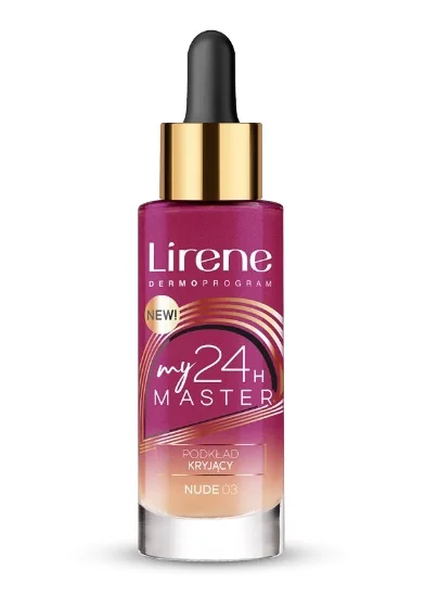 Fond de ten cu acoperire mare si efect de lifting Nude My Master, 30ml, Lirene