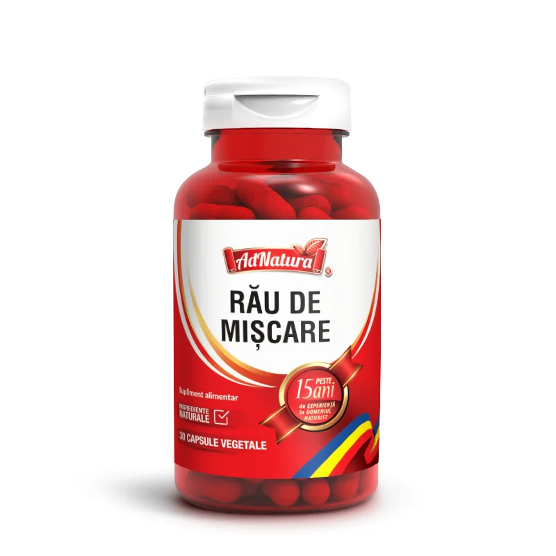 Rau de miscare, 30 capsule, AdNatura