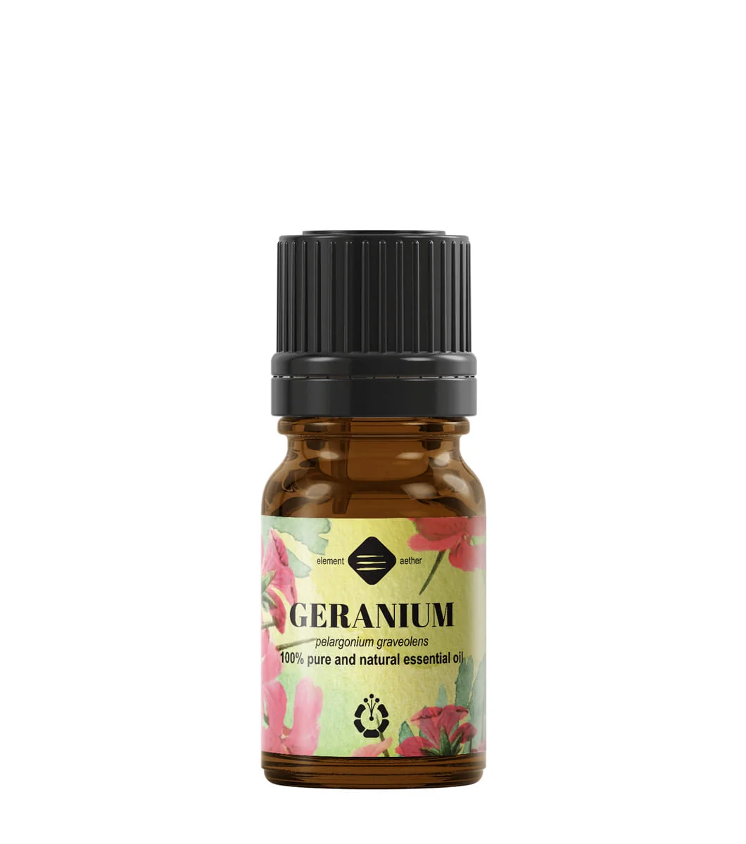 Ulei esential geraniu Burbon, 5ml, Ellemental