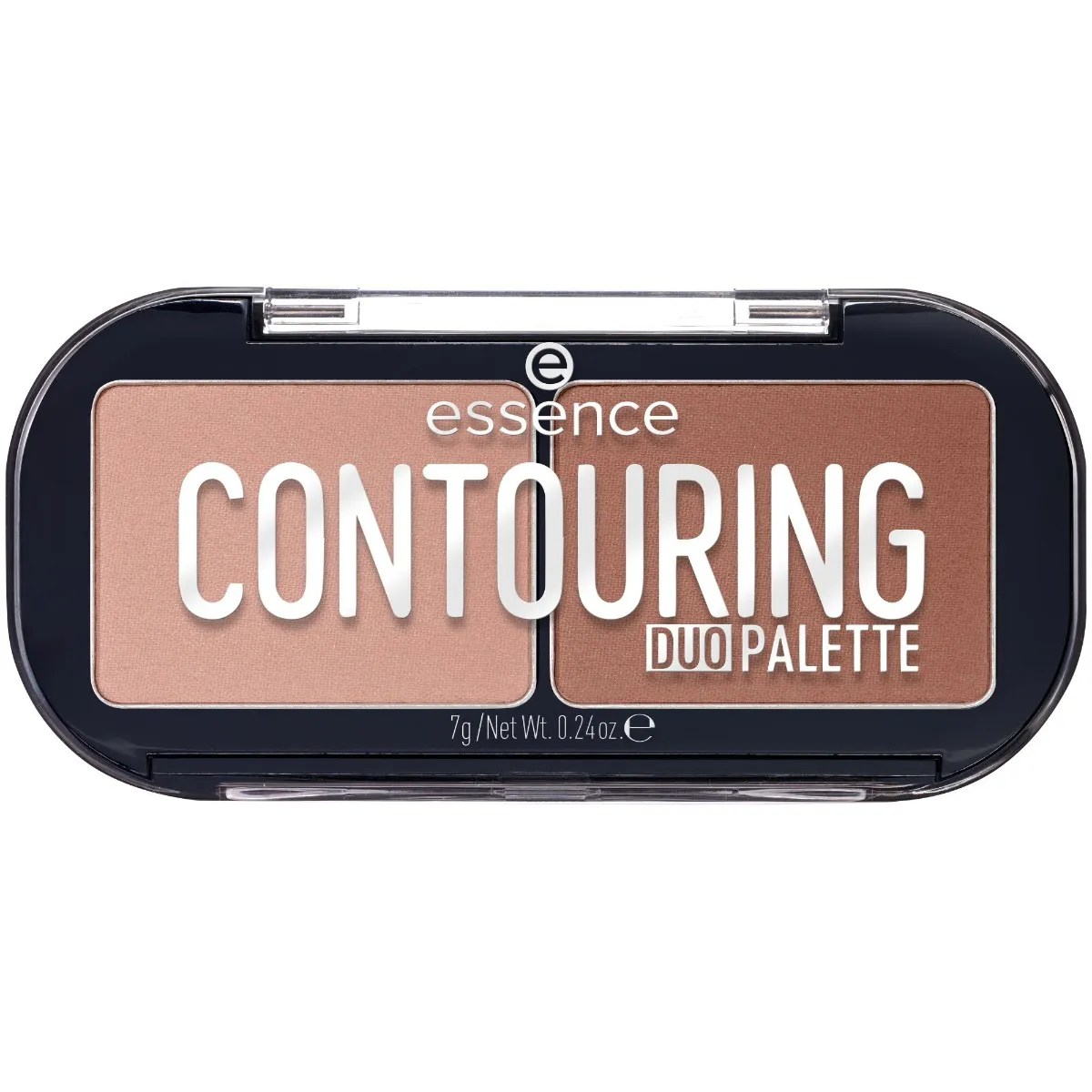 Paleta pentru conturarea fetei Contouring Duo Palette 10 - Lighter Skin, 7g, Essence 