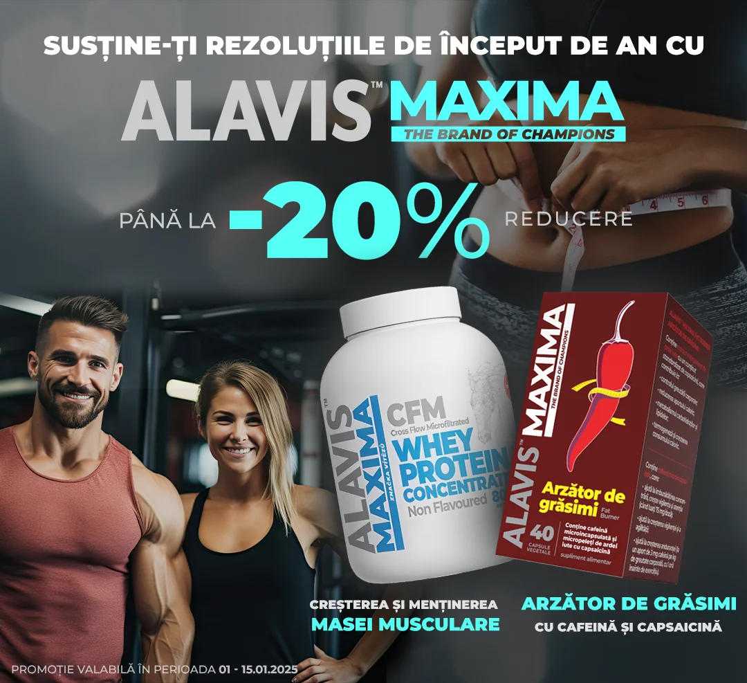 Oferta campanie healthy 1-15 ianuarie 2025 Alavis