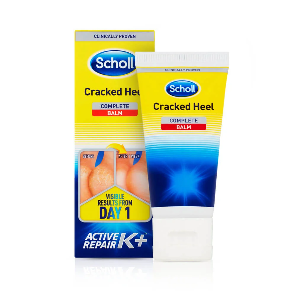 Crema pentru pielea crapata a calcaielor cu Keratina, 60 ml, Scholl