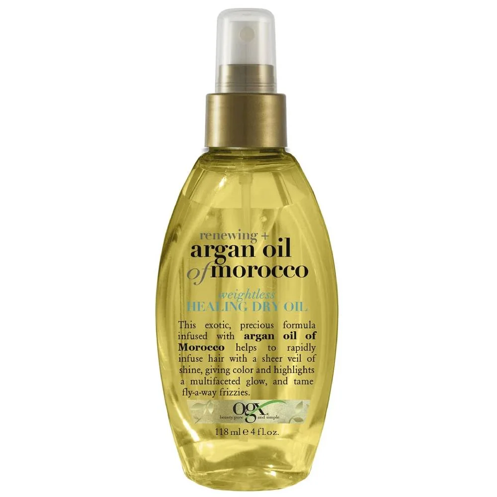 Spray cu ulei uscat hidratant si reparator Argan Oil, 118ml, OGX