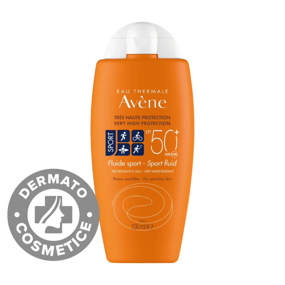 Fluid protectie solara SPF50+ Sport, 100ml, Avene