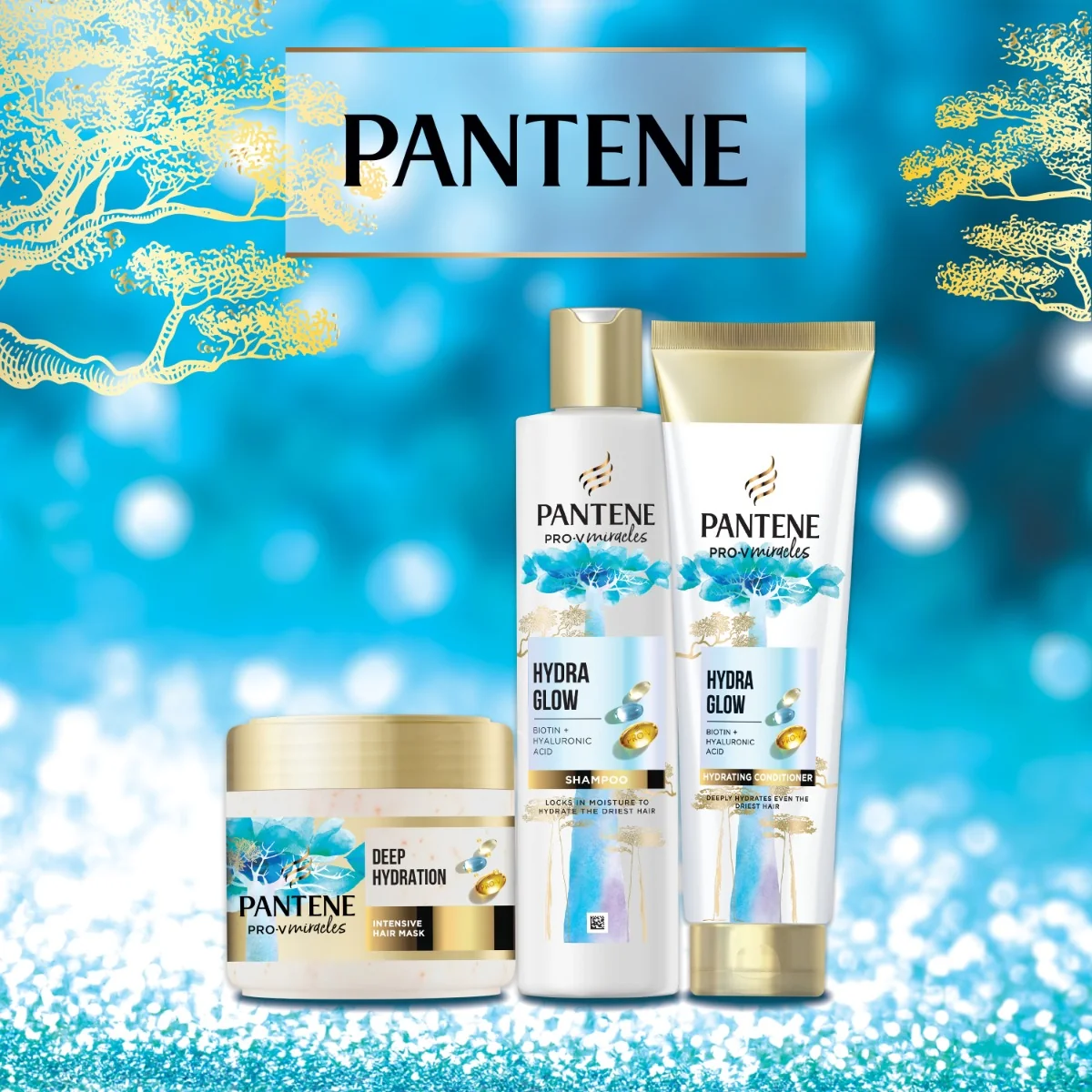 Set Miracles Hydra Glow Pantene Pro-V, Pantene 