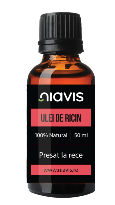 Ulei de ricin, 50ml, Niavis