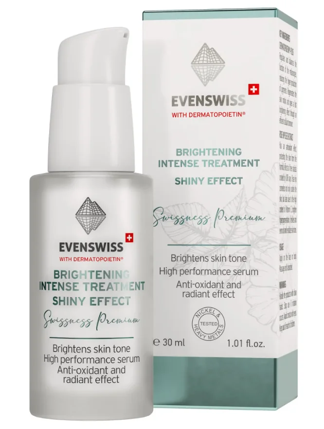 Serum pentru stralucire Brightening Intense Treatment, 30ml, Evenswiss