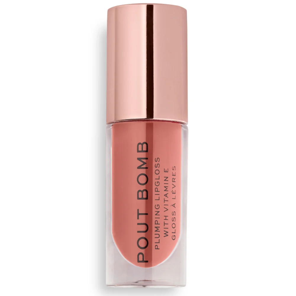 Luciu de buze Pout Bomb Plumping Gloss Kiss, 4.6ml, Makeup Revolution 