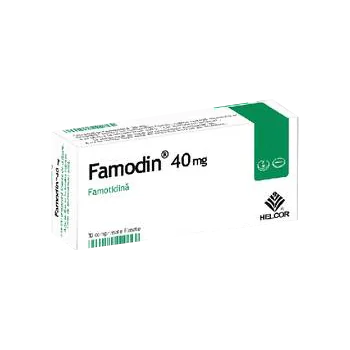 Famodin 40mg, 30 comprimate filmate, AC Helcor