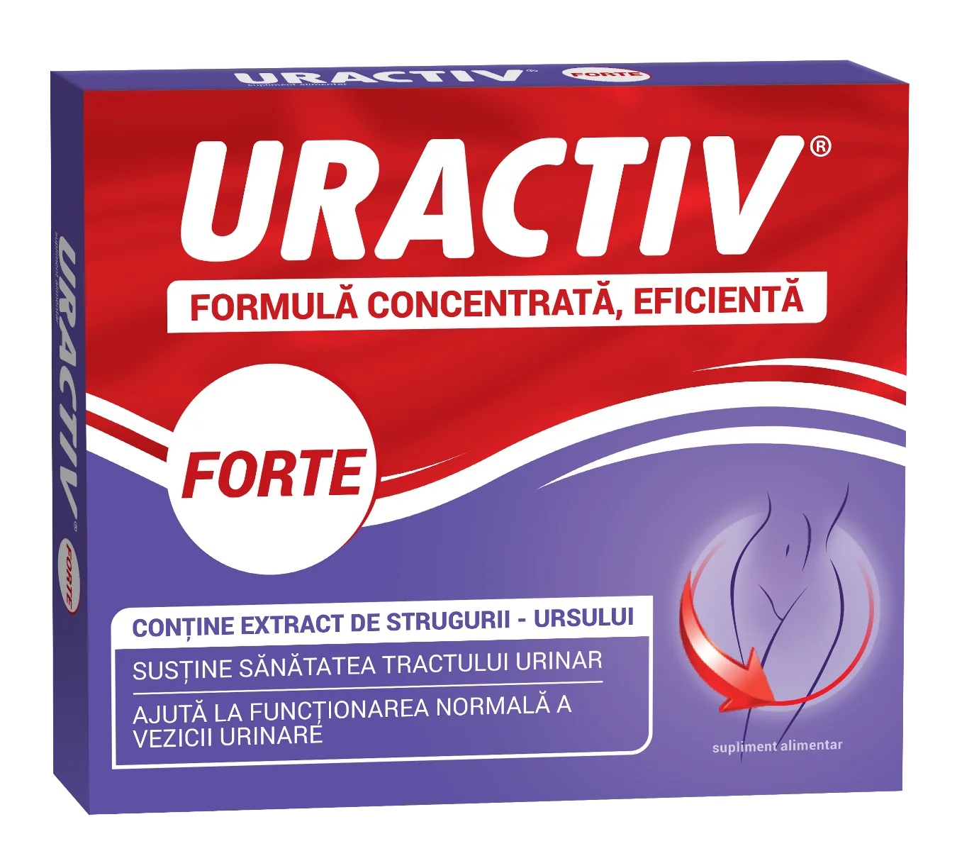 Uractiv Forte, 10 capsule, Uractiv