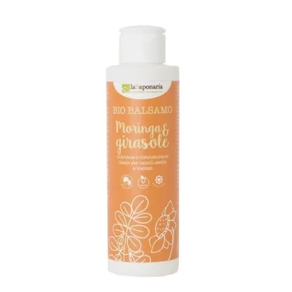 Balsam bio pentru par uscat cu Moringa si floarea soarelui, 150ml, La Saponaria