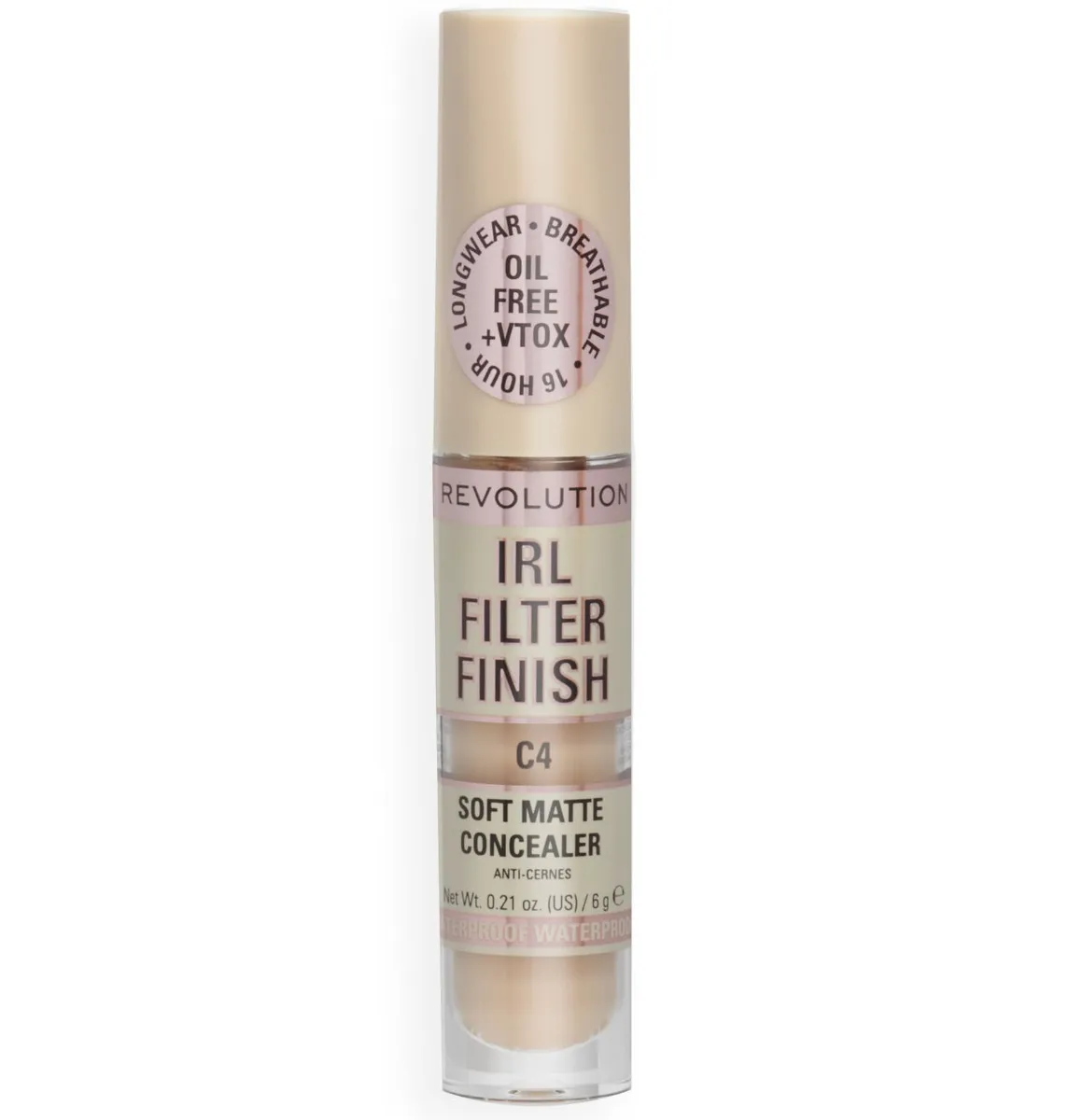 Corector IRL Filter Finish C4, 6g, Makeup Revolution 