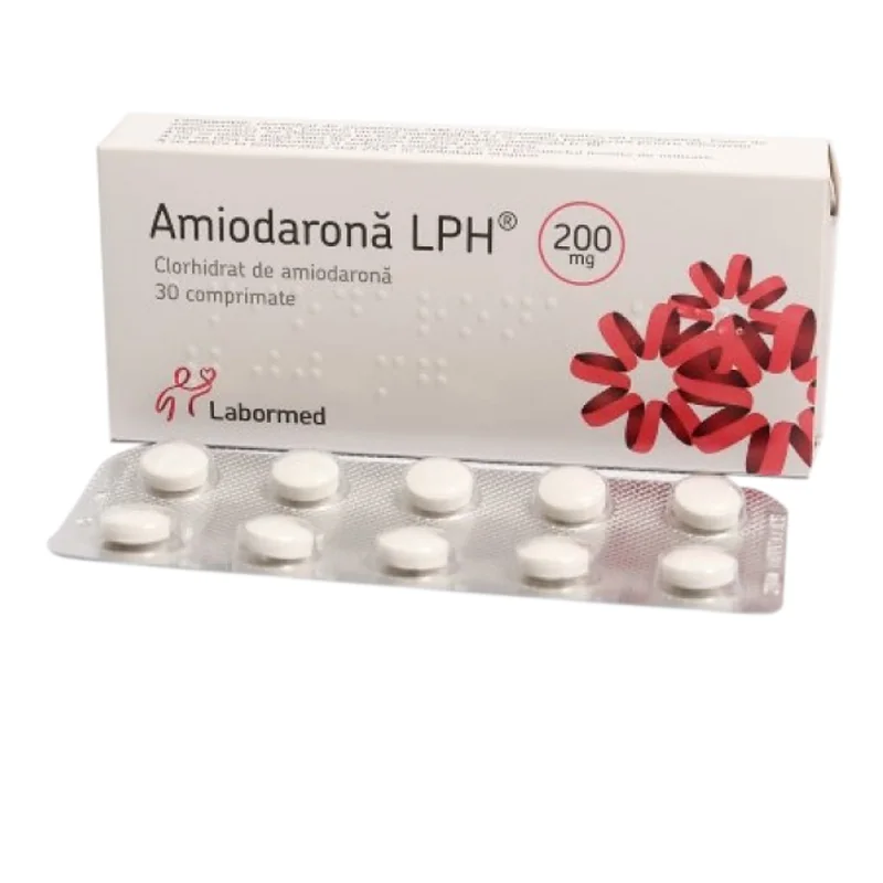 Amiodarona 200mg, 30 comprimate, Labormed 