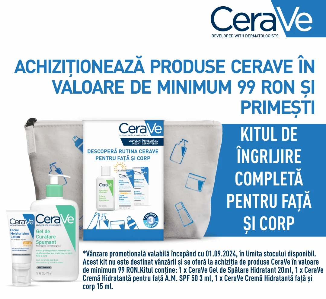 Ofertele lunii Septembrie 2024 Cerave