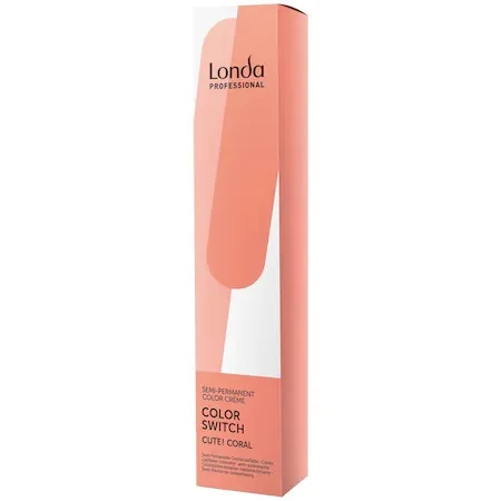 Vopsea de par semipermanenta Cute! Coral Color Switch, 80ml, Londa Professional