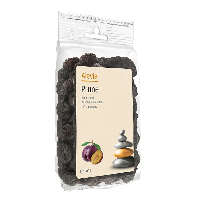 Prune uscate, 200g, Alevia