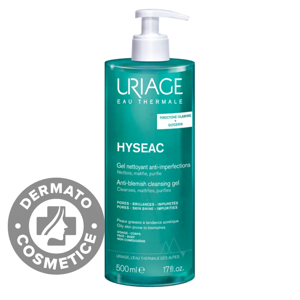 Gel de curatare anti-imperfectiuni Hyseac, 500ml, Uriage